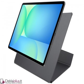 Magnetinis dirbtinės odos atverčiamas dėklas - juodas (Samsung Galaxy Tab S11) Magnetinis dirbtinės odos atverčiamas dėklas - juodas (Samsung Galaxy Tab S11)